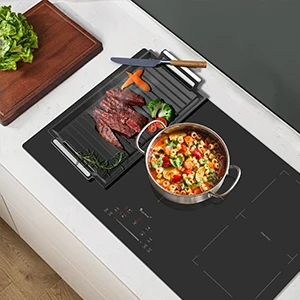 5 Zone Efficient Heating With Induction Cooker Quick And Even Cooking Every Time