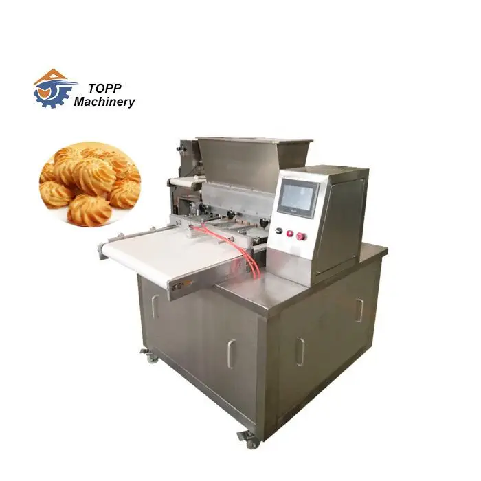 PLC control butter chocolate oreo cookies mold machine mini cookie cutter set