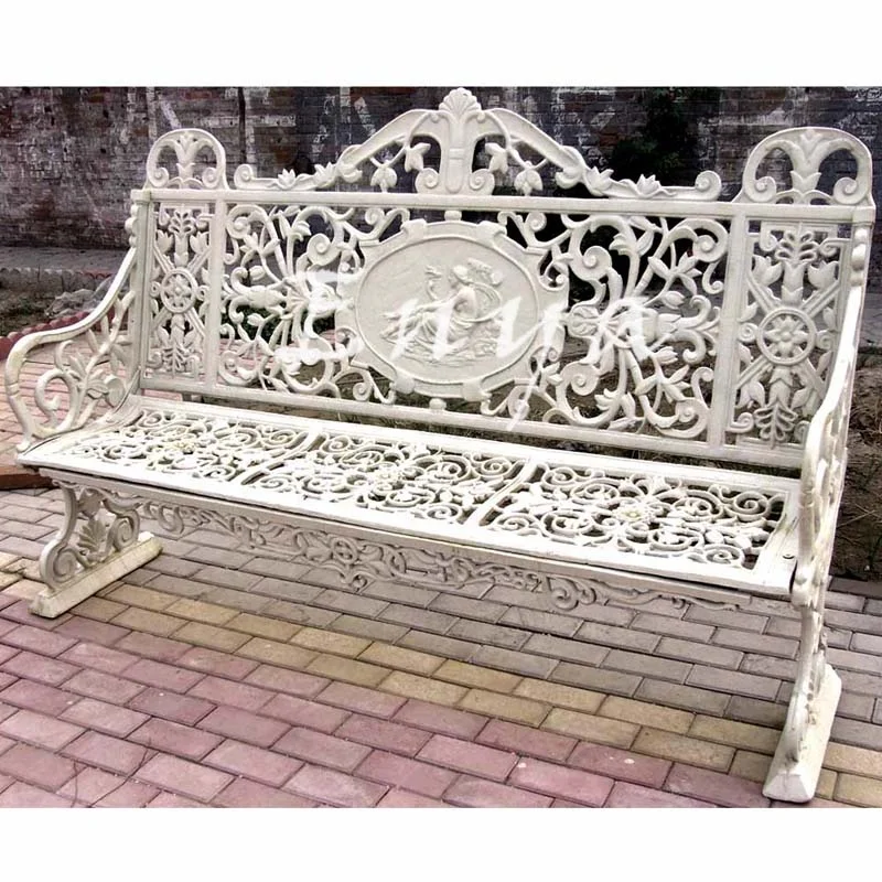 Heavy Duty Cast Iron Outdoor Furniture Patio Benches