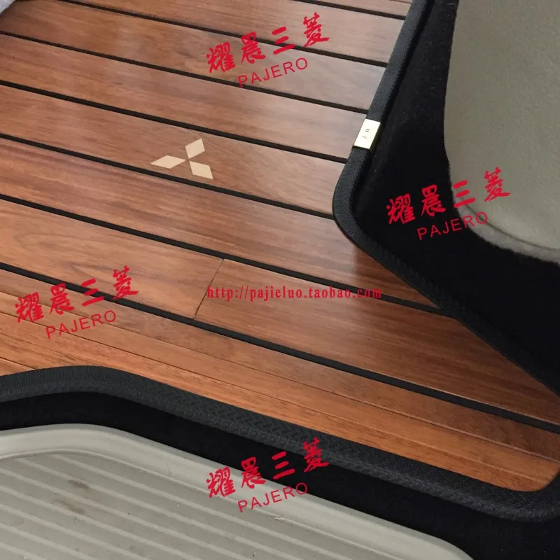 Auto Parts Solid Wood Mat Carpet Compatible With Mitsubishi Outlander ASX V73 V93 V97 MR654733
