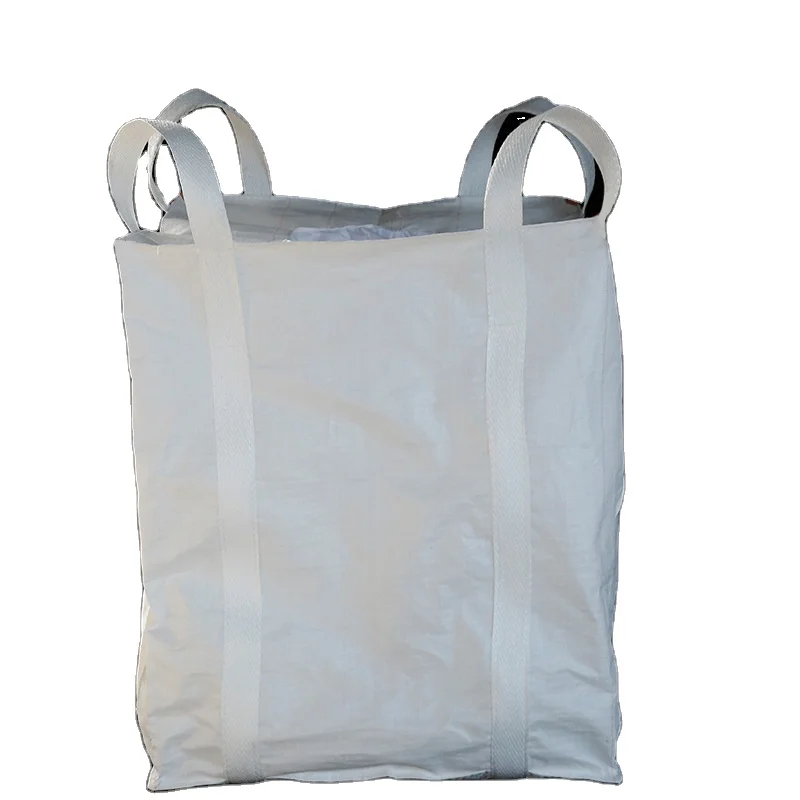 100% PP Bulk Bags Jumbo Bag Baffles Bag Scrap for Feed Flat Bottom super sacks