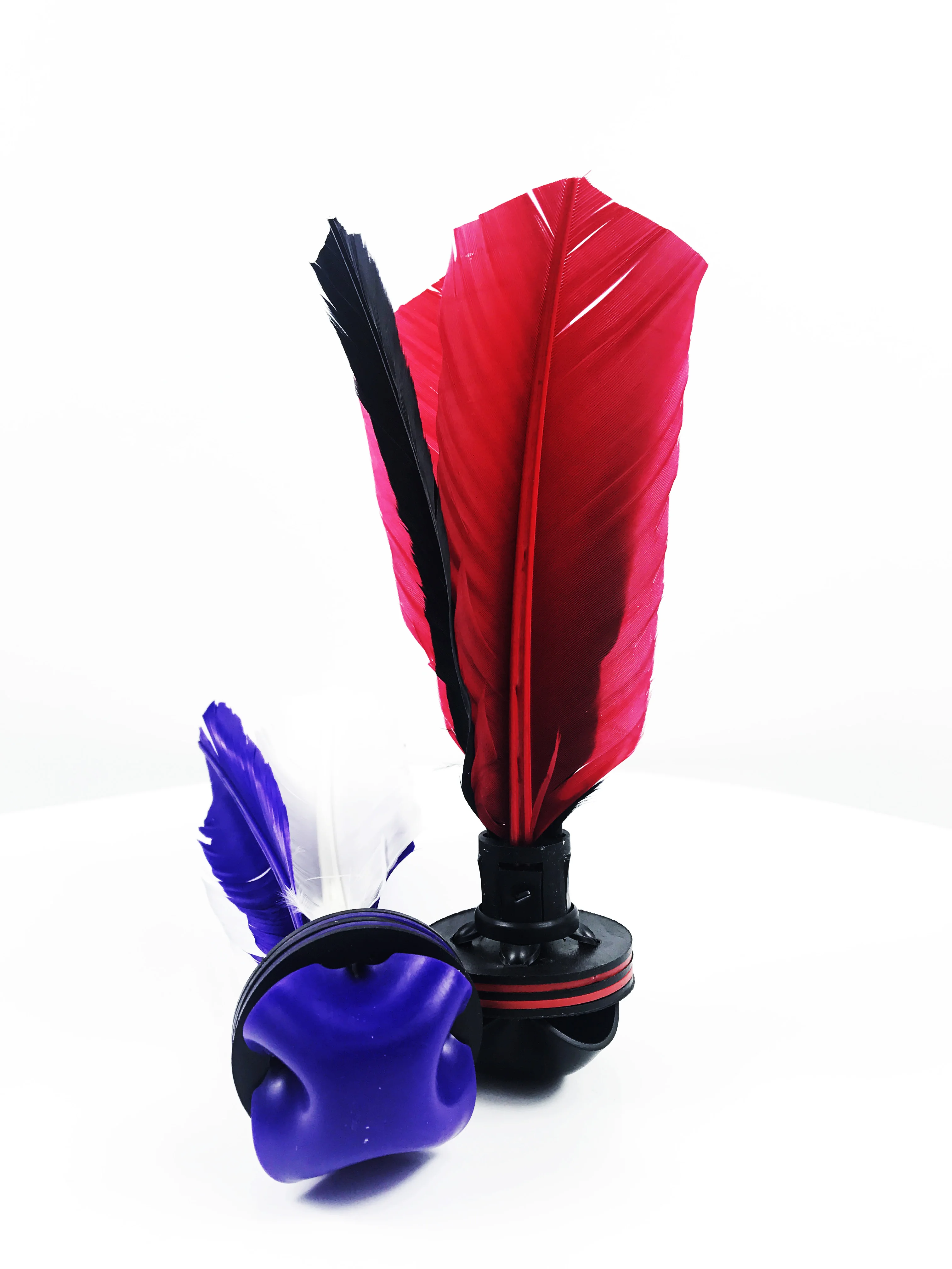 
Adult Fitness Sports Colorful Turkey Feather Chinese Jianzi Kicking Shuttlecocks Chinese Hacky Sacks Footbag 