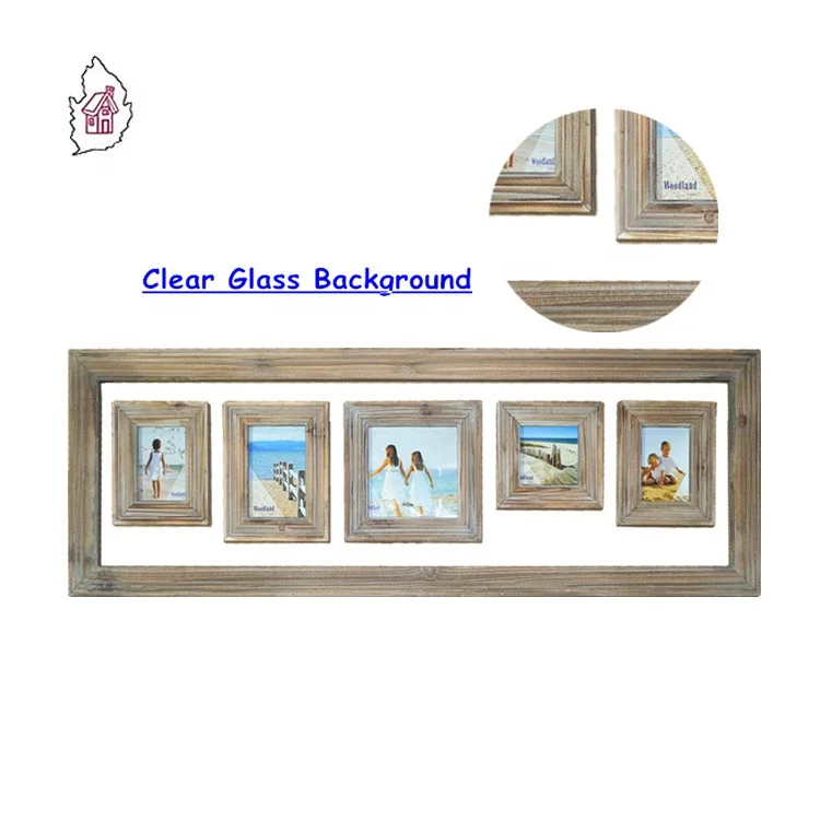 Classic Home Decoration Decorative Double Sided Glass Picture Frame Photo Frame