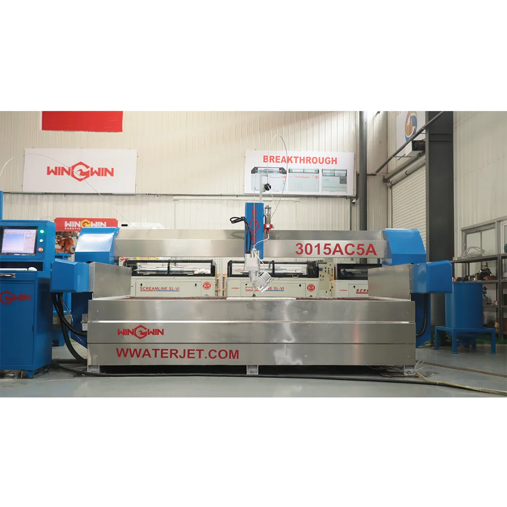 AC 5 Axis China waterjet cnc abrasive Marble Cutter Water Jet Cutting Machines With Cheap Factory Price