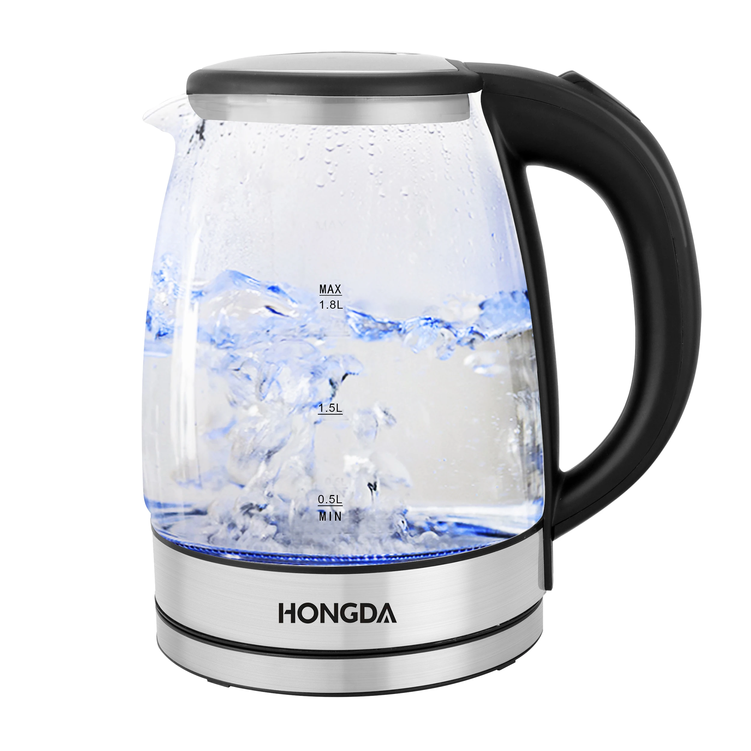 2022 Deluxe Type 1.8L Glass Electric Water Kettle