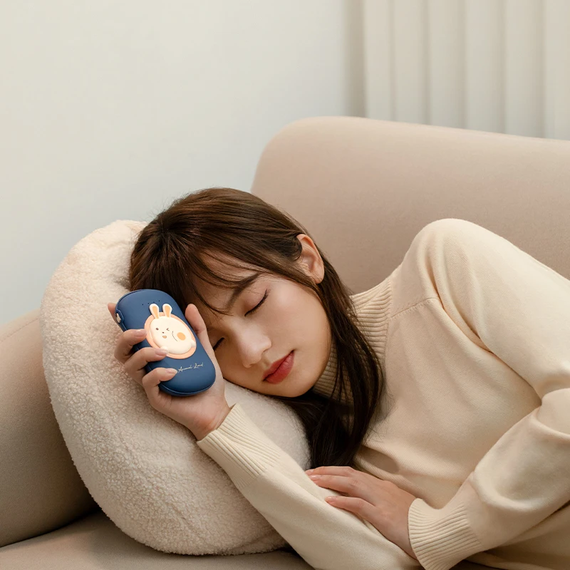 pocket 10000mAh QI Cute Power Station convenient compact and explosion-proof wirelesser electric wireless power bank