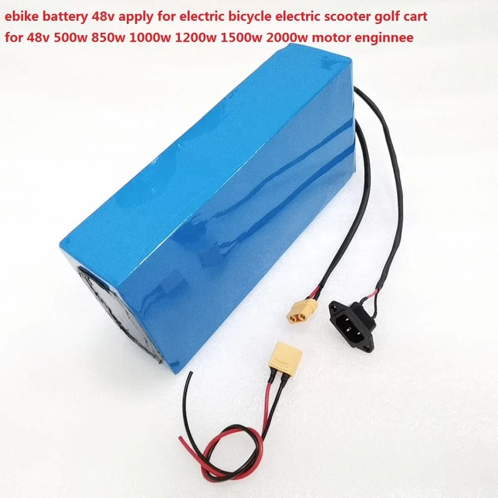 ebike battery 48v 30Ah 40Ah 50Ah 60Ah lithium li-ion battery pack for motorcycle electric bike scooter wheelchair 1000W 2000W