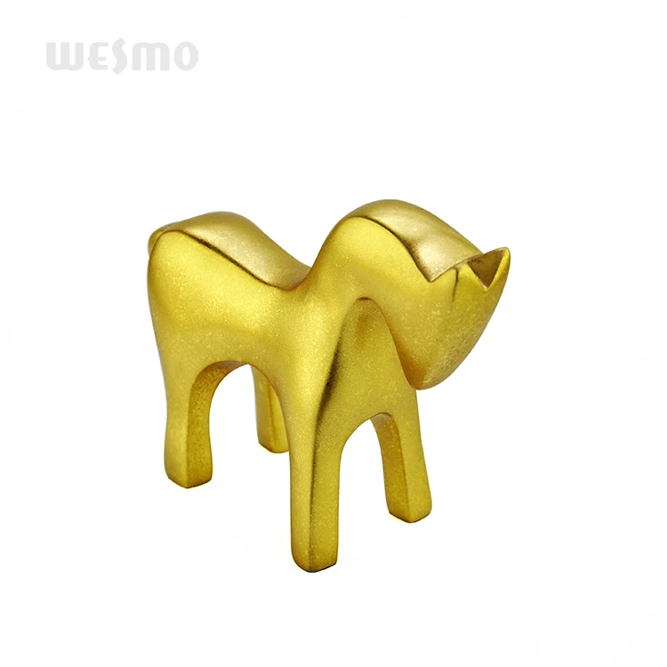 Reasonable Price Elegant Giraffe Tabletop Statue Bathroom Decor Set Of Resin Ornaments Art Animal Statue Decor