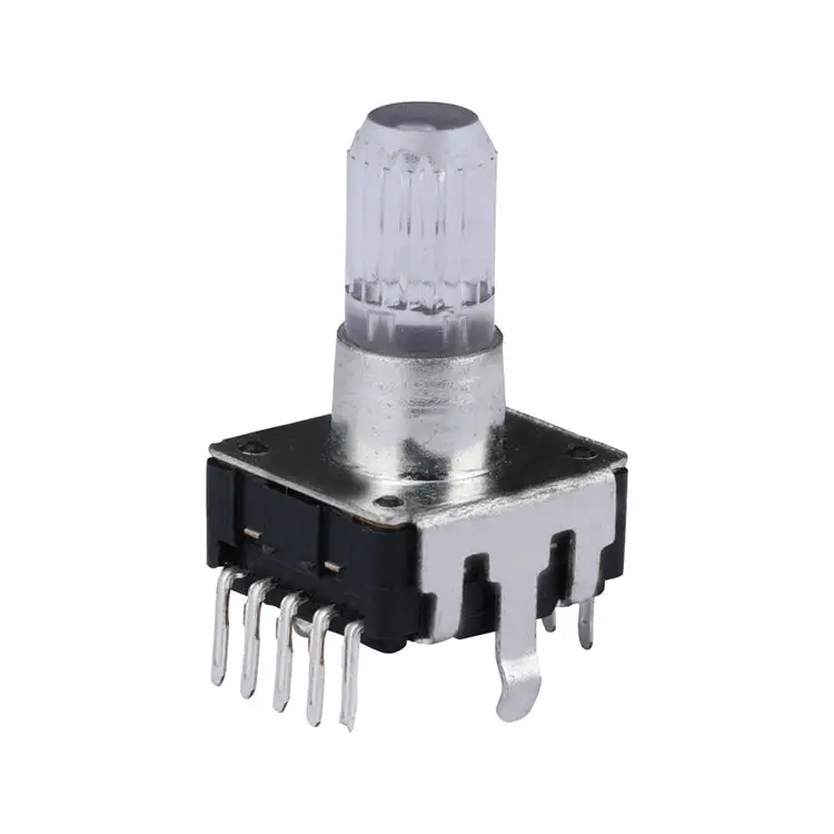 360-degree rotary encoder EC1225mm LED audio encoder encoding 5Pin 24 pulses