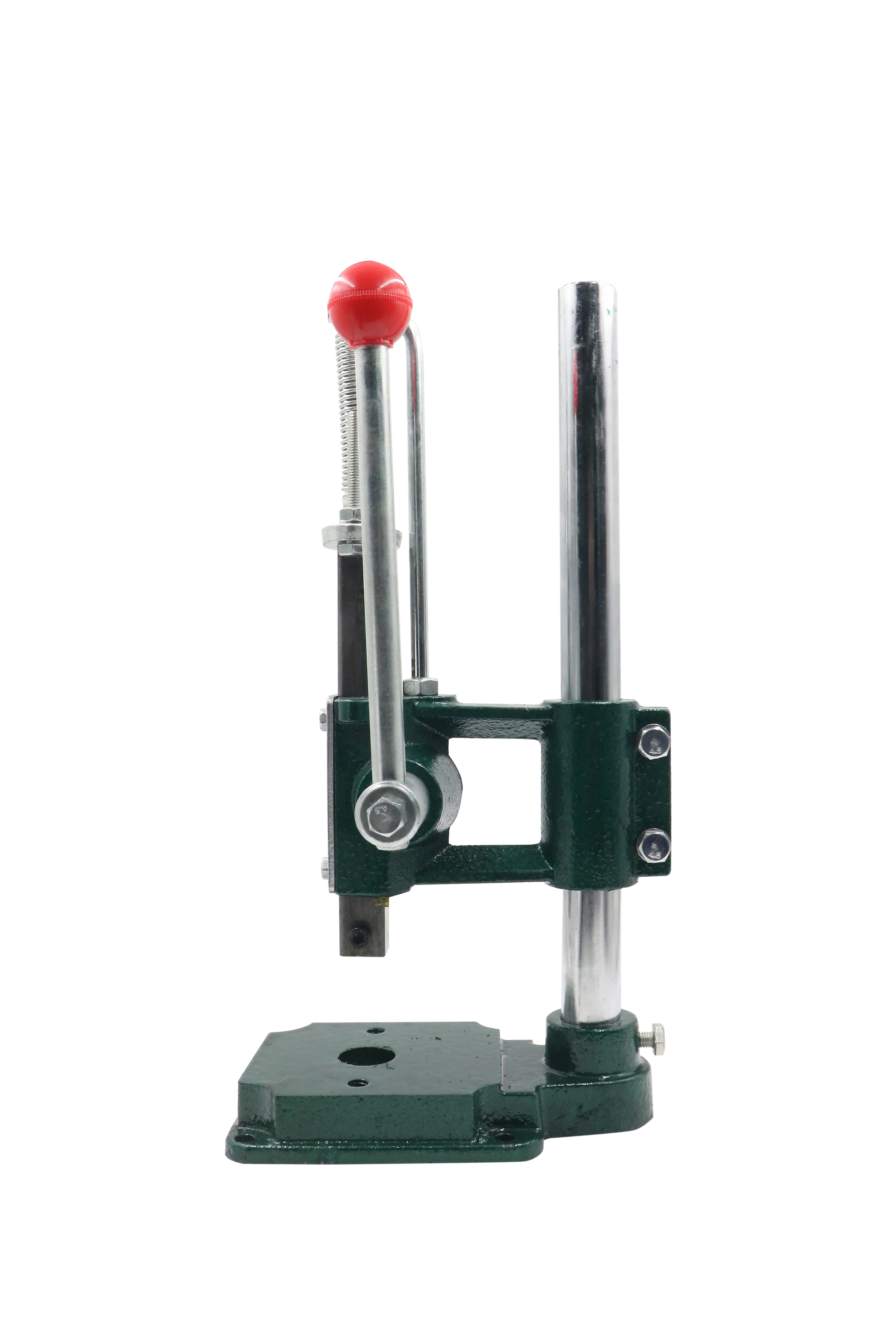 Hand Press Machine Manual Stamping Machine for Punching Leather Stitching Holes