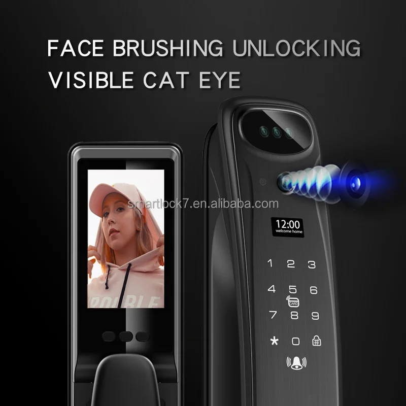 smart door lock with camera