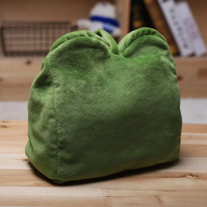 Wholesale customized sad frog tissue box plush animal tissue box creative plush home product