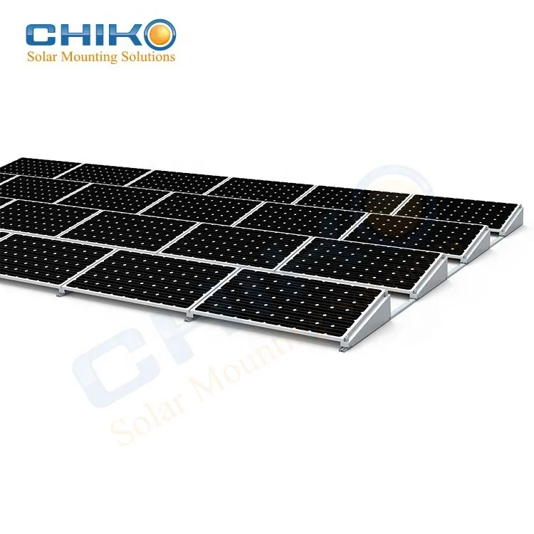 High Quality Solar PV Flat ballast roof mounting system/racking system