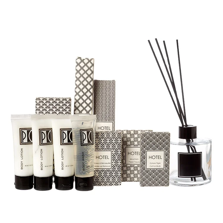 5 Star Luxury Eco Friendly Disposable Bathroom Biodegradable Hotel Amenities