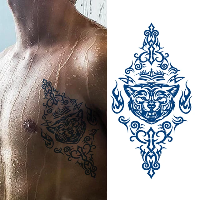 Wholesale Half Arm Temporary Water Transfer Eagle Tattoo Sticker For Men