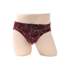 Plus Size  M-5Xl Cotton Muti-Color Stripes Mid Rise U Convex Pouch Man And Breathable Underpant Custom Underwear