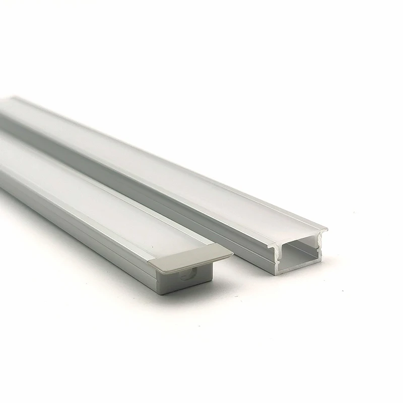 YG-F011 14*8MM U-shaped Aluminum Led Strip Light Embedded  Lamp Slot Linear Strip Light Aluminium Profile Channel