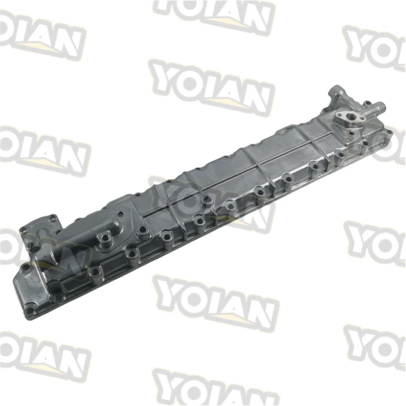 Excavator Engine Oil Cooler 6BD1 EX200-1 Oil Cooler Cover for Isuzu