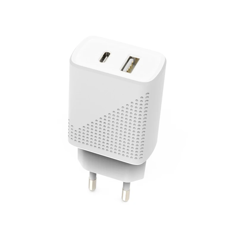 YC-258AC портативное маленькое быстрое зарядное устройство с двумя портами USB для мобильного телефона