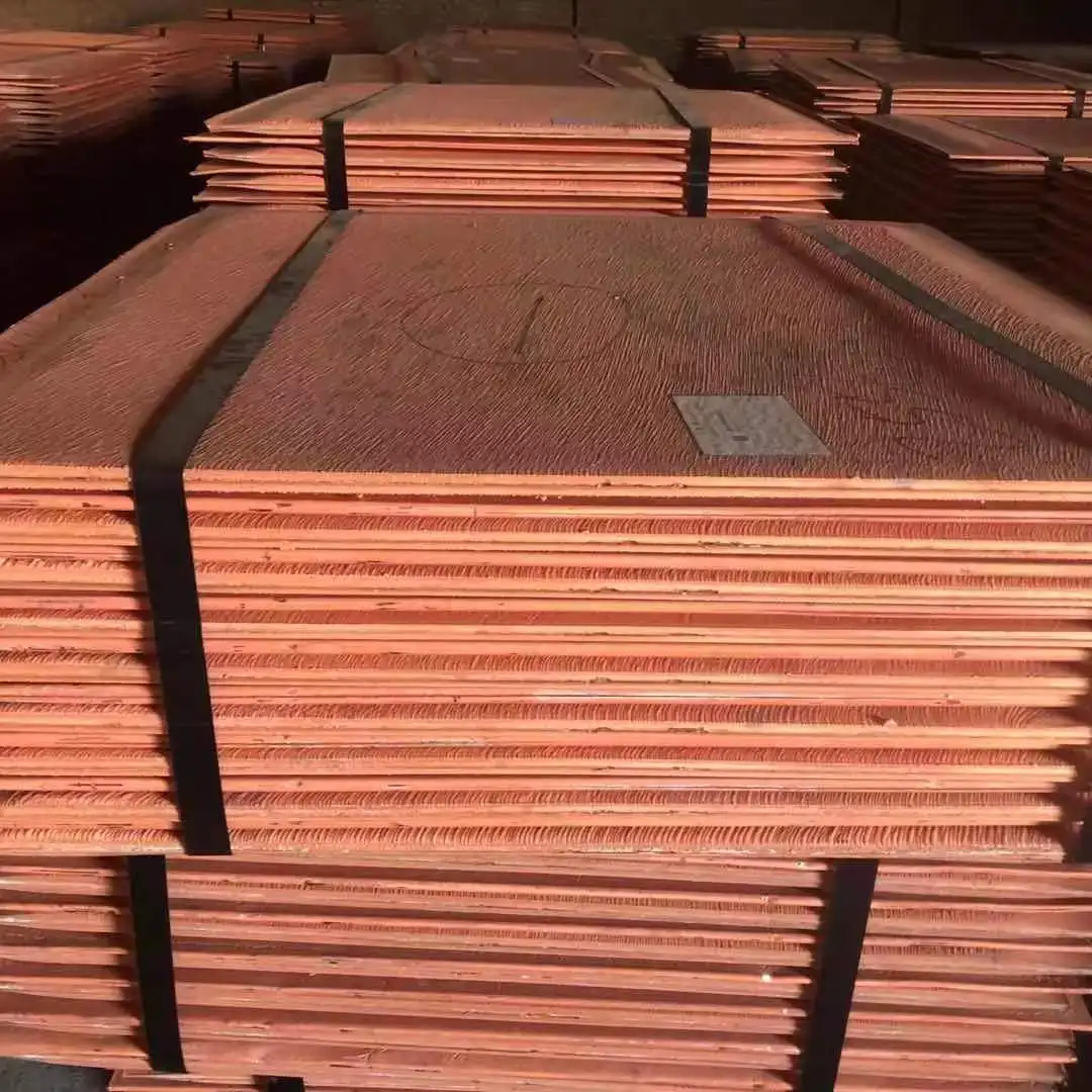 Manufacturers in China produce and process Copper Cathode