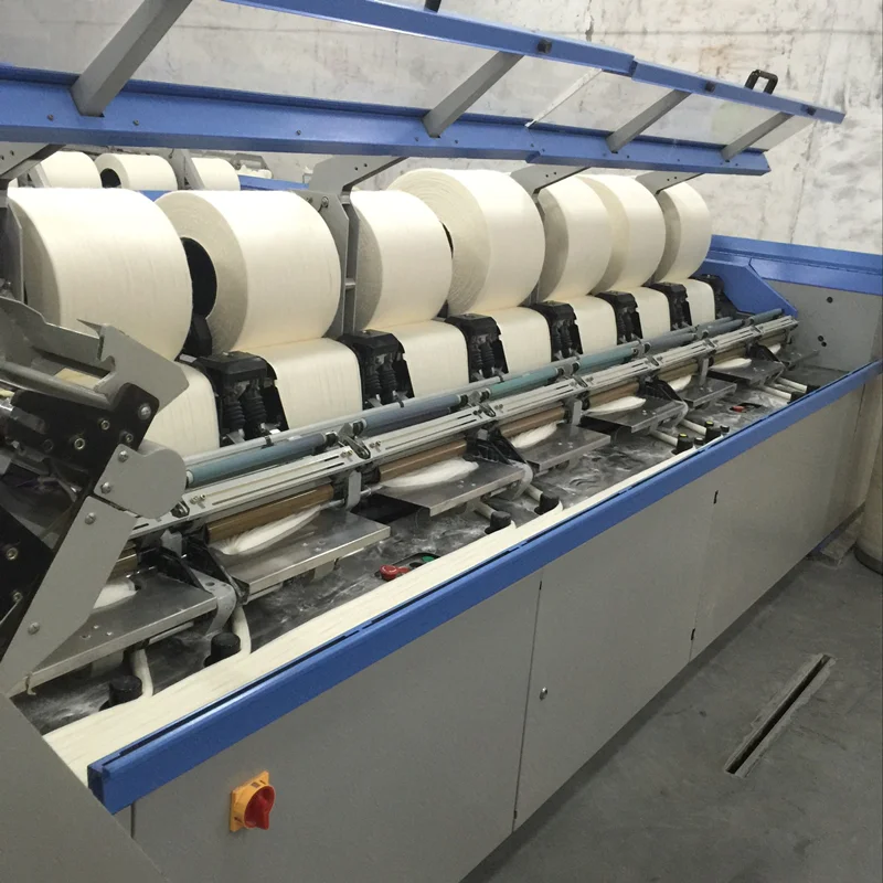 Low Price 50s/1 Raw White Recycled Polyester Spun Yarn for knitting and weaving