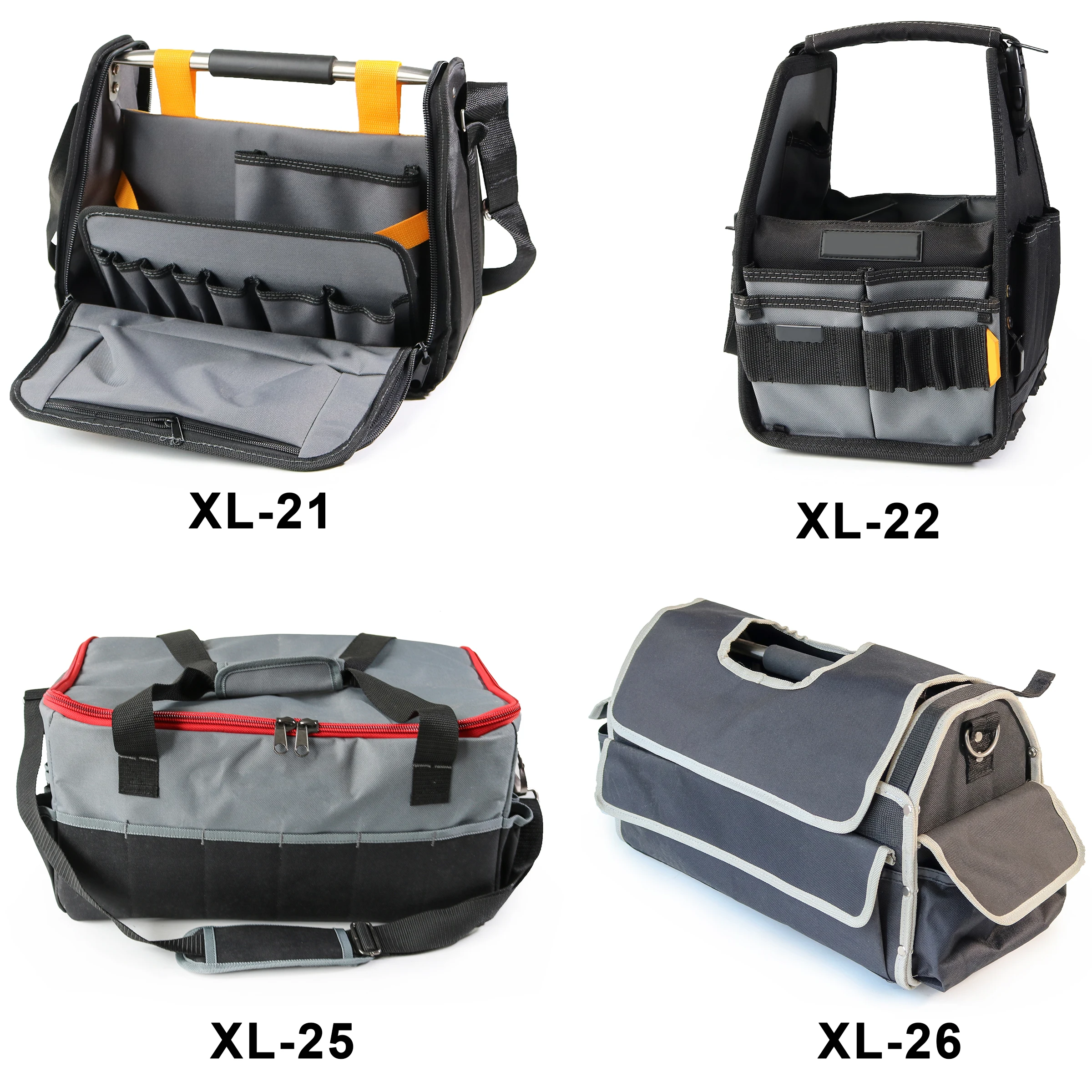 Portable organizer Polyester heavy duty Electrical electric Custom Carpenter detailing Belt backpack waist bag for tool pouch