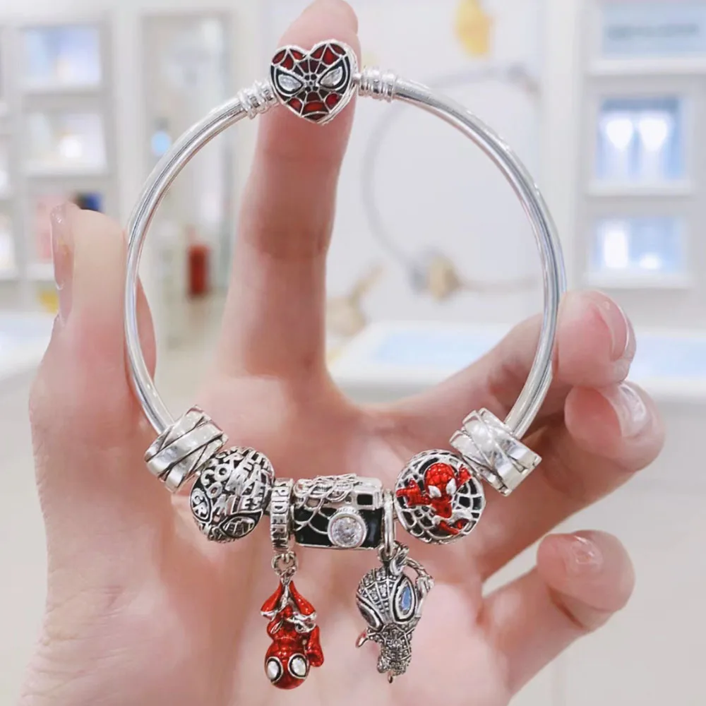 2024 Newest high quality real 925 sterling silver pandoraerbracelets charms for jewelry making