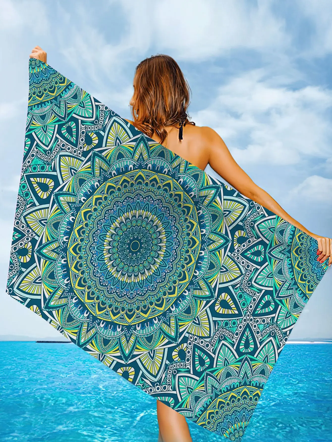 Sublimation Travel Beach Towel Printed Design Custom Beach Towel