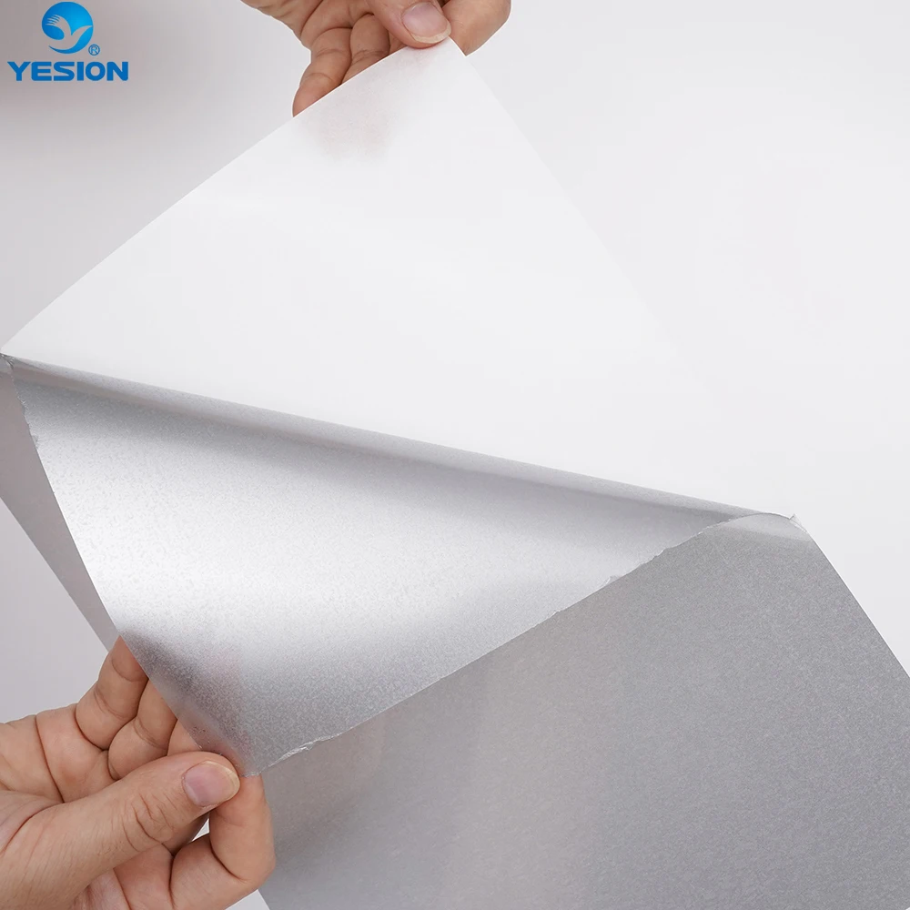 YESION Factory Printable Silver Temporary Waterproof Tattoo Transfer Paper Water Slide Decal Paper for Inkjet Printer