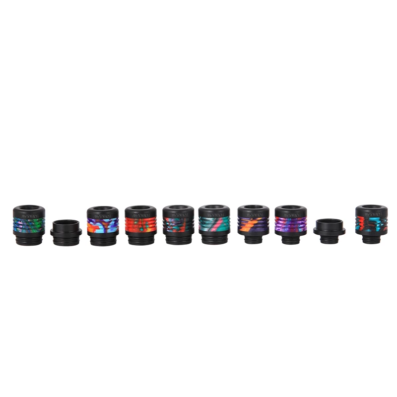 New 2 In 1 810 510 Convertible Resin Drip Tip Multi Colors Replacement Mouthpiece for 810&510 Atomizers