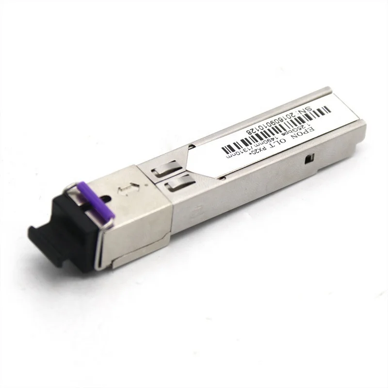 Epon olt  PX20+ 1.25G SFP Epon Olt 20km 1490nm Sfp Transceiver Module compatible zte/huawei
