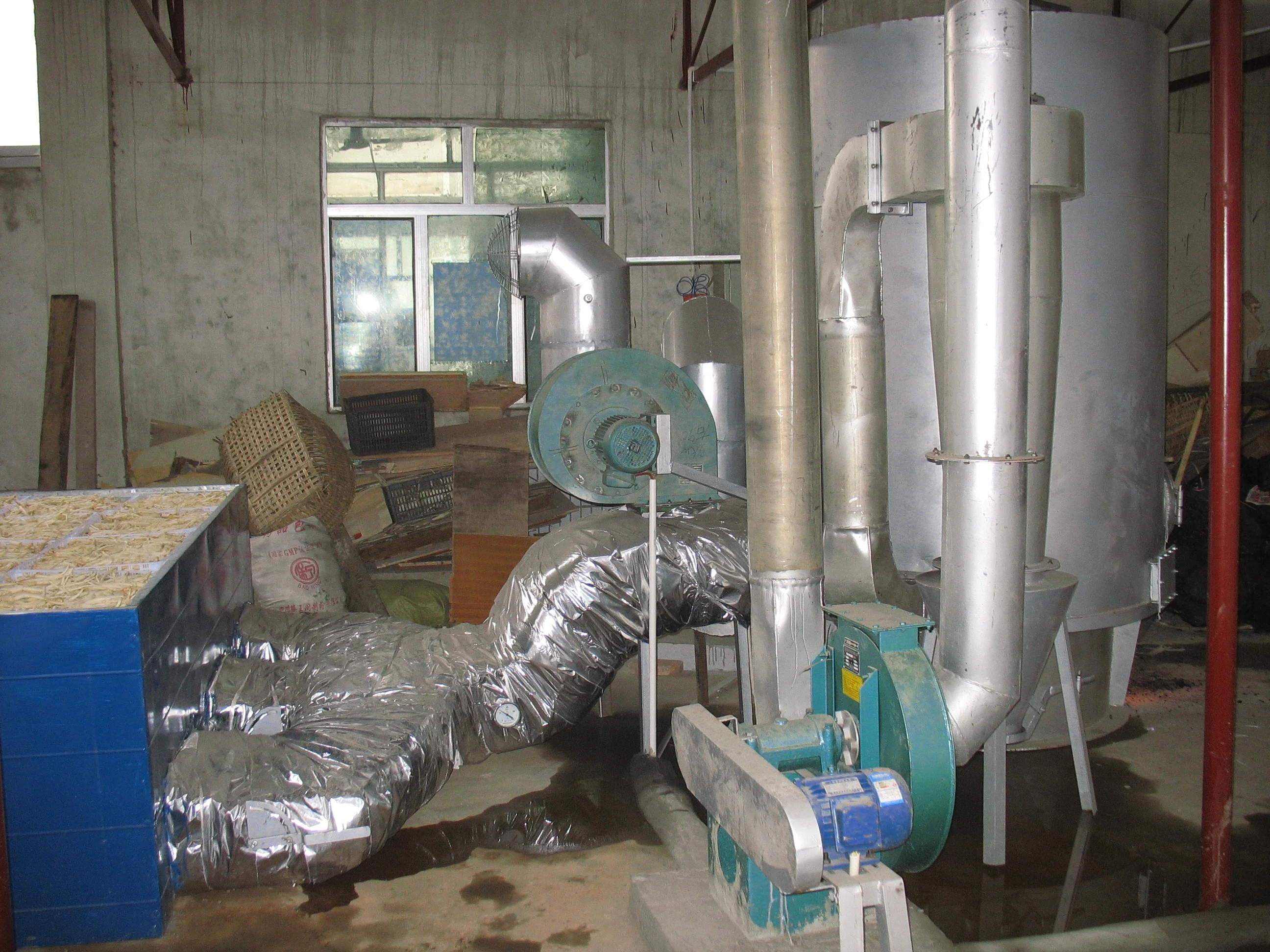 Chuanminshen violaceum Chinese herbal medicine Flat bed dryer