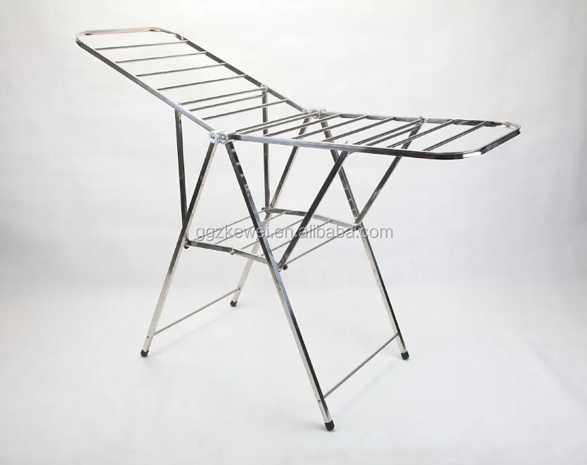 MR-5019 High quality all stainless steel floor clothes drying rack