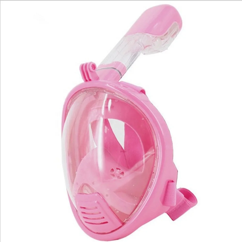 Детская Полнолицевая маска для плавания и дайвинга Противоударная водного спорта подводного сухая