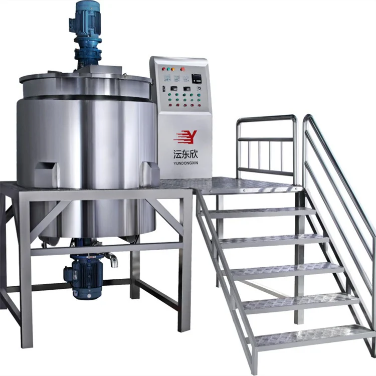 Hot Sale !Cosmetic production line liquid laundry soap / shampoo making machine