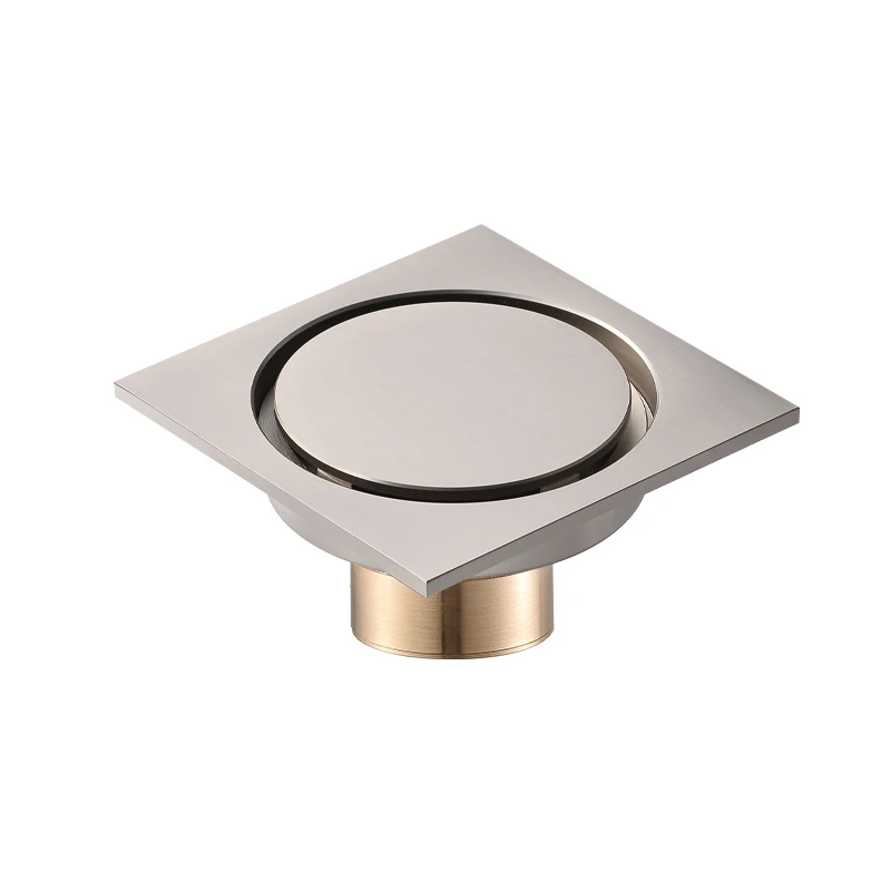 Hot sales 10X10CM Brass Floor Drain Waste Grates  High quality floor drain trap