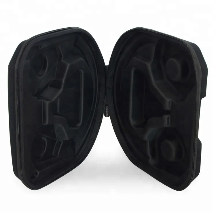 Cool Shockproof Headphone Bag Case For Bluetooth Earphone Custom Shell Headphone Carrying Pouch Eva Storage Earphone case