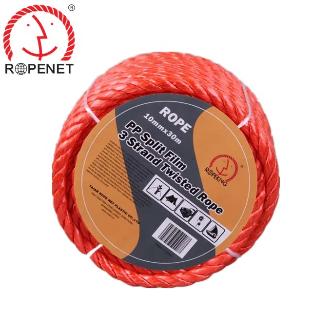 2022 hot sale pp danline yarn twisted rope with high strength and good price