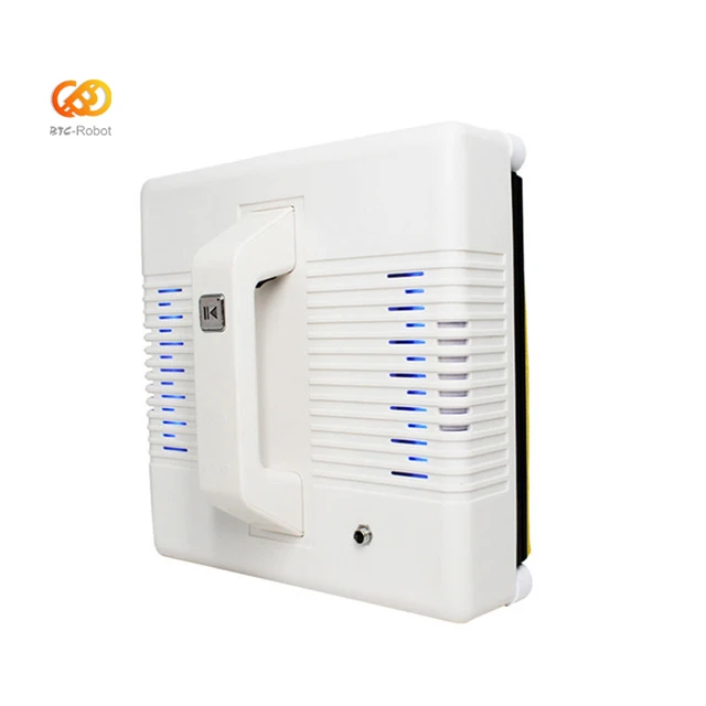 Water Spray Smart Route Anti-Falling Window Cleaner Robot for Glass Cleaning