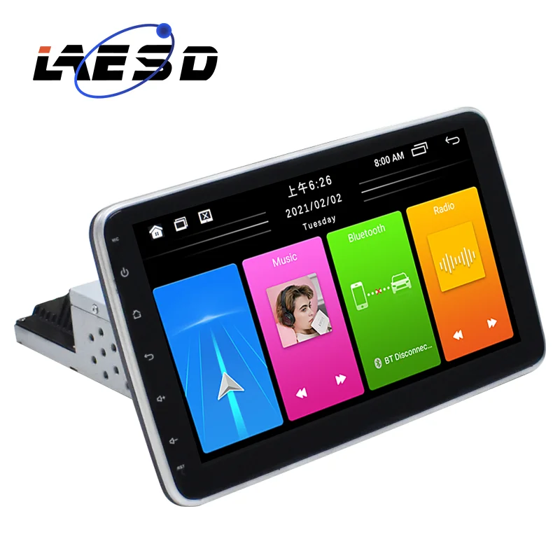 Touch screen WiFi/4G car audio system universal враща
