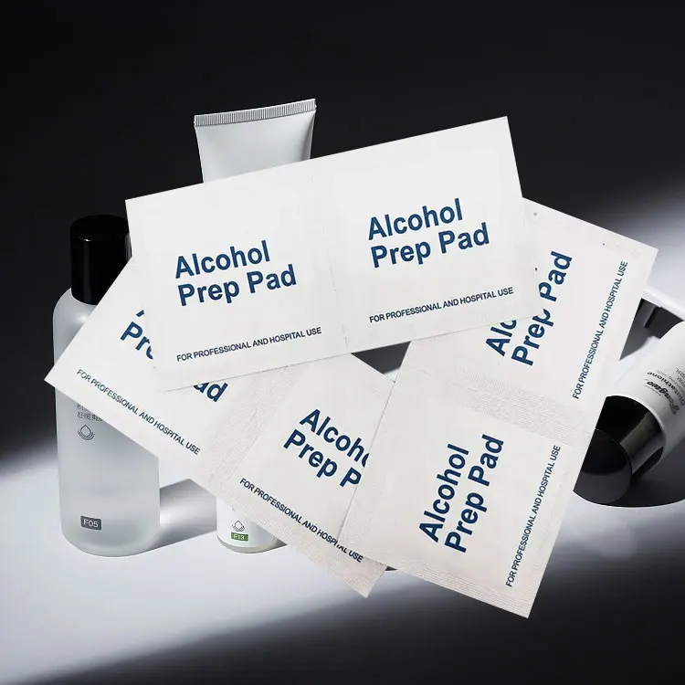 OEM ODM Hot Selling Skin Care Alcohol Prep Pads Custom Logo Household Alcohol Swab