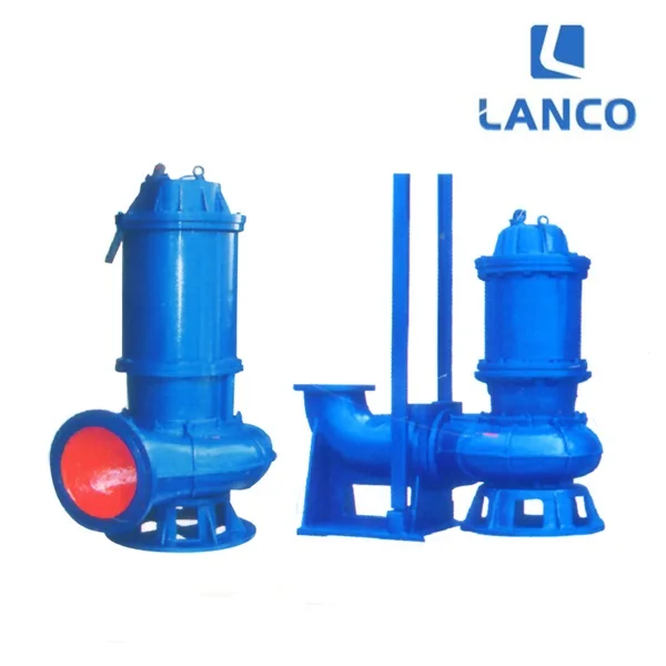 Non Blocking Vertical Submersible Pump Motor High Pressure Submersible Deep Well Water Pump