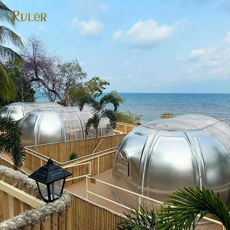 PC Starry Room Dome Camping Hotel Full Transparent Outdoor tent house