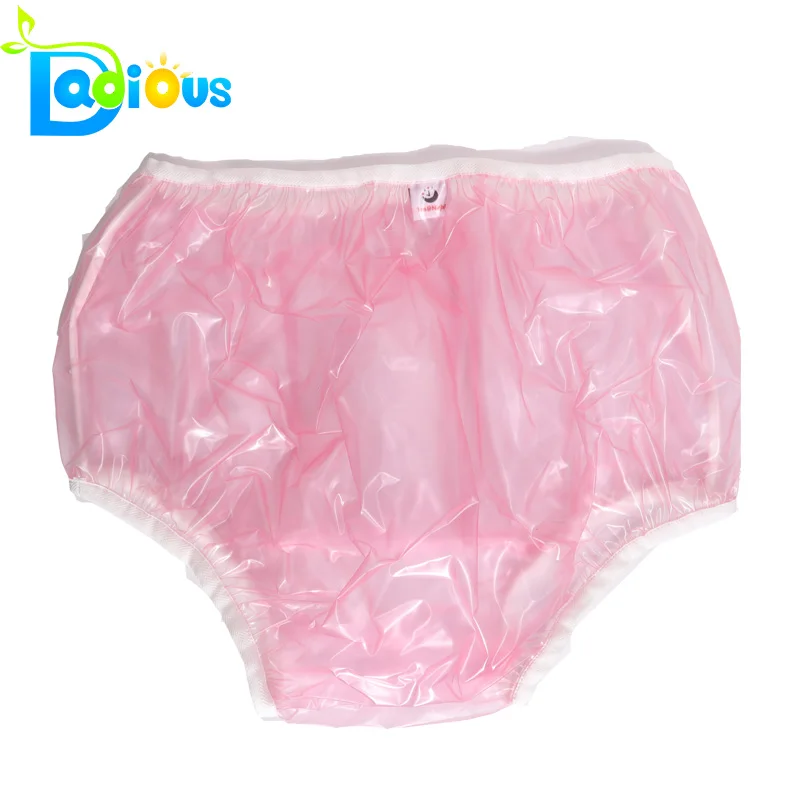 RTS Product Reusable ABDL plastic panties Adult Diaper PVC Panties