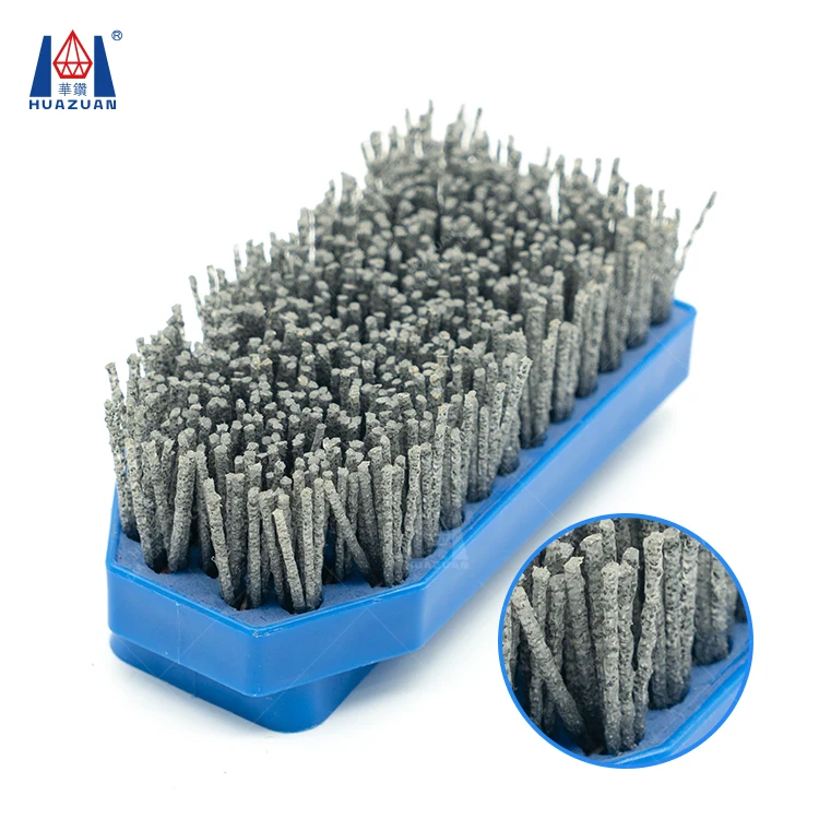 Diamond abrasive tool Fickert polishing brush for stone