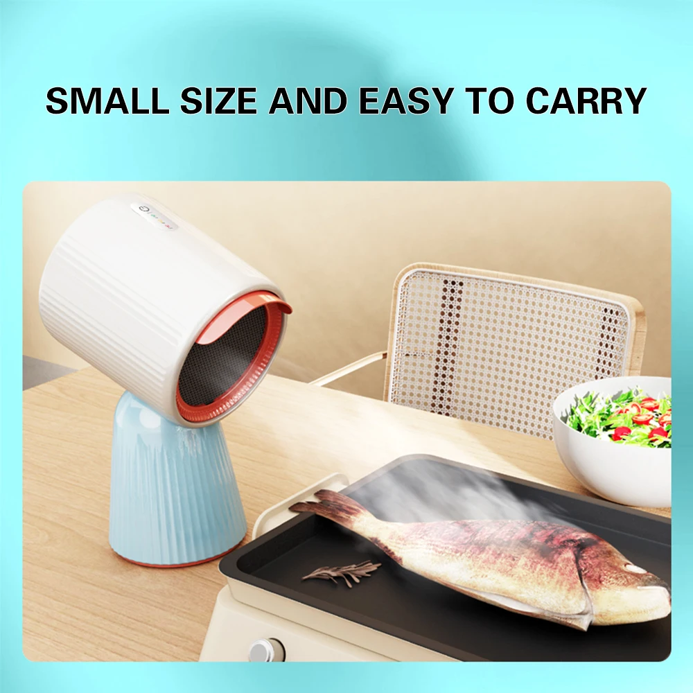 Colorful Cute Microwave Range Hood Cooker Hood Smoke Exhaust Range Hood For Indoor BBQ/Hot Pot Ac100-240V 24w