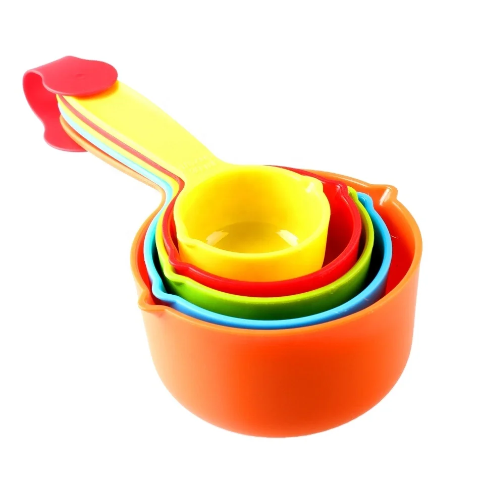 High quality 250ml/125ml/80ml/60ml/30ml plastic kitchen cooking baking tea coffee measuring spoon