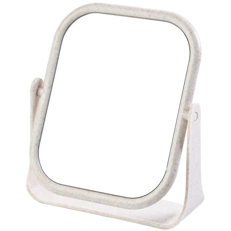 TableTop Double-sided Make-up Mirror Rotating Ins style Princess Mirror Dormitory Student Dressing Mirror
