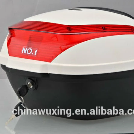 
Low price different color wuxing ebike tail box electric motorcycle top case rear box trunk 