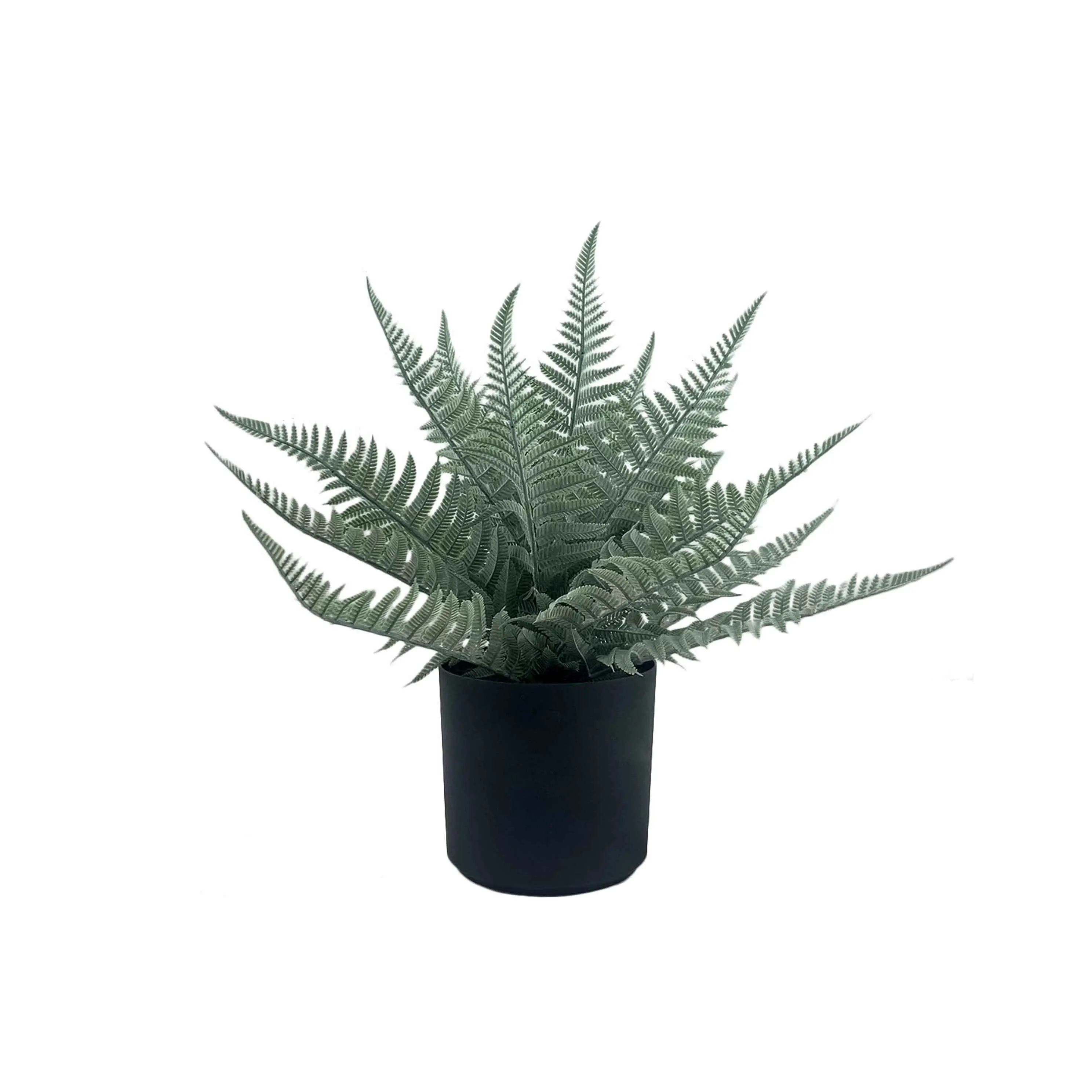 Wedding Decoration Hot wholesale Indoor Erevgreen artificial fern for garden decoration Plastic tree Leaf Artificial landscape greenery